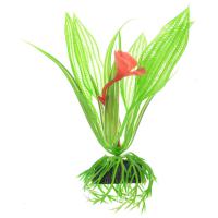 Растение пластиковое Barbus Апоногетон курчавый 10см